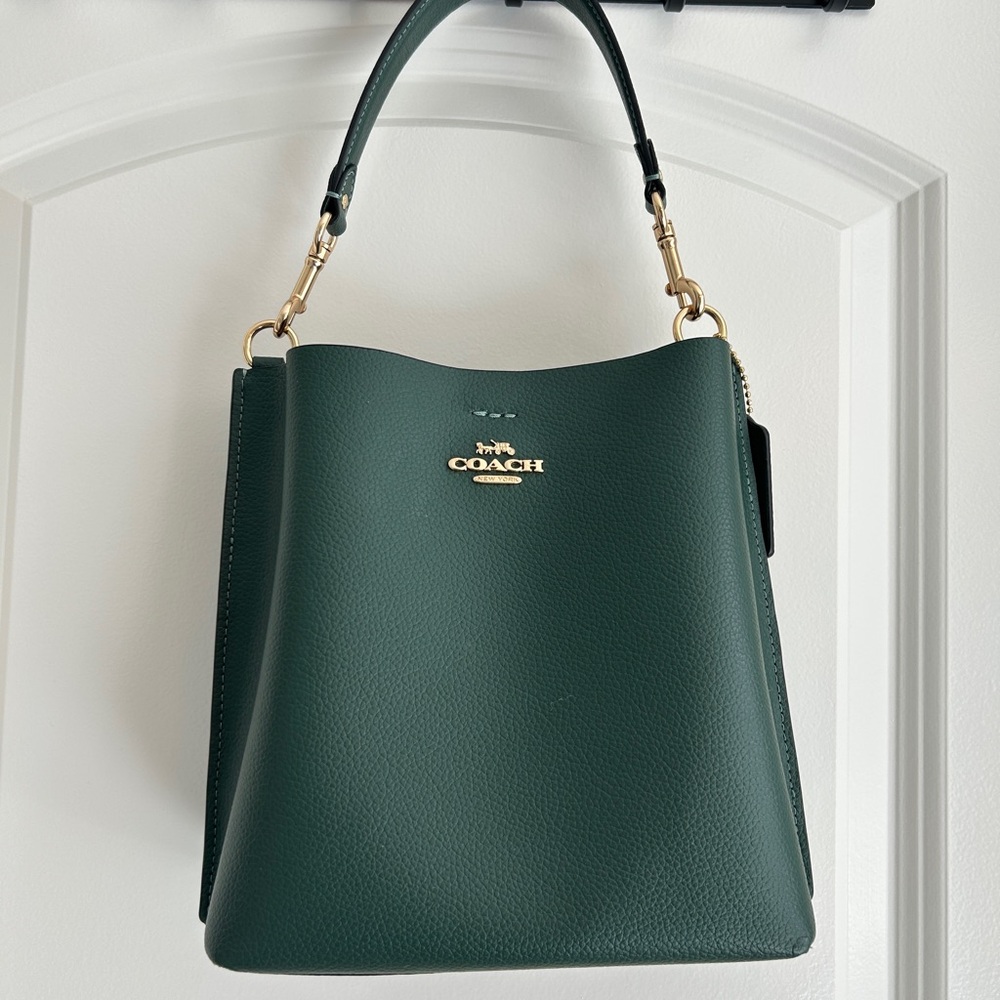 Coach Green Leather Women's Bag